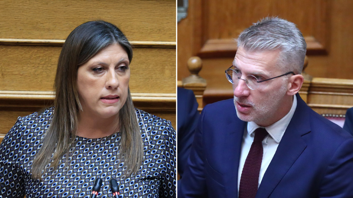 Η Ζωή επιτέθηκε και στη σύζυγο Σκέρτσου - Είστε θύτης των γυναικών, απάντησε ο υπουργός, δείτε το βίντεο