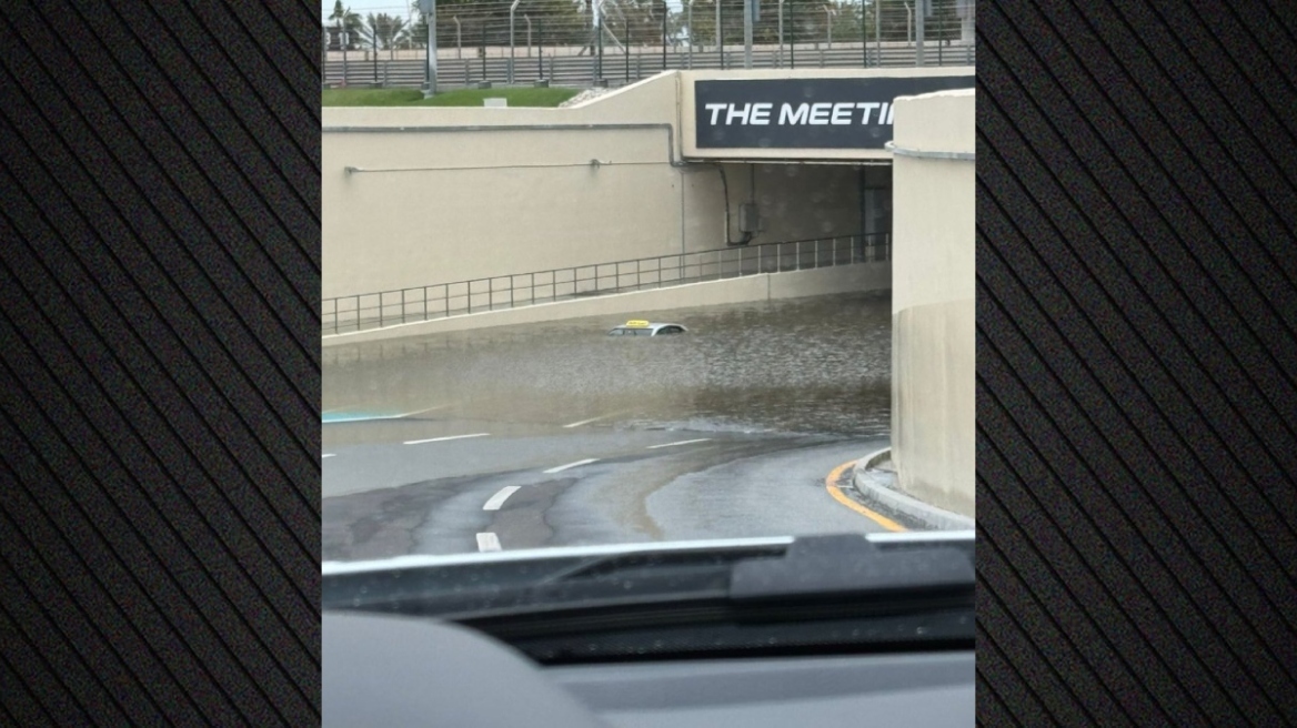 Απίστευτες εικόνες σε Ντουμπάι και Άμπου Ντάμπι: Χείμαρροι οι δρόμοι, νερά μπήκαν σε εμπορικό