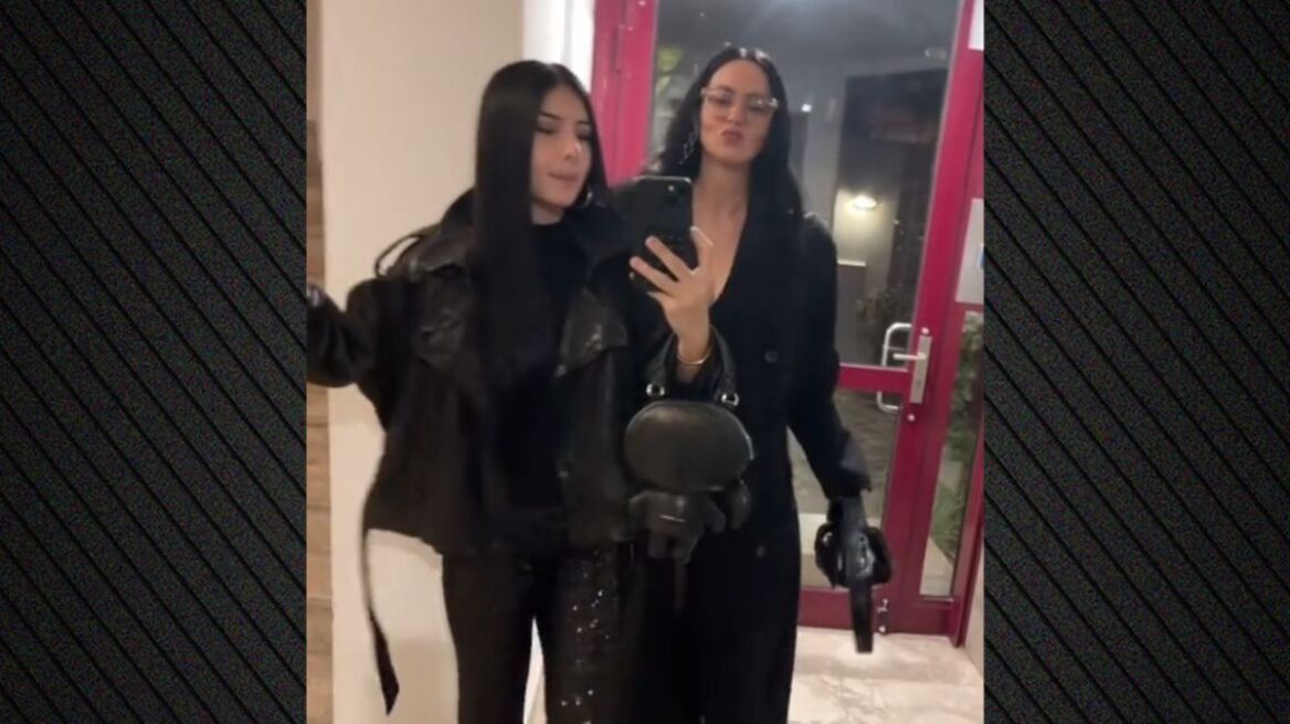 Η Ζενεβιέβ Μαζαρί και η «φτυστή» κόρη της χορεύουν Άντζυ Σαμίου στο TikTok, δείτε βίντεο