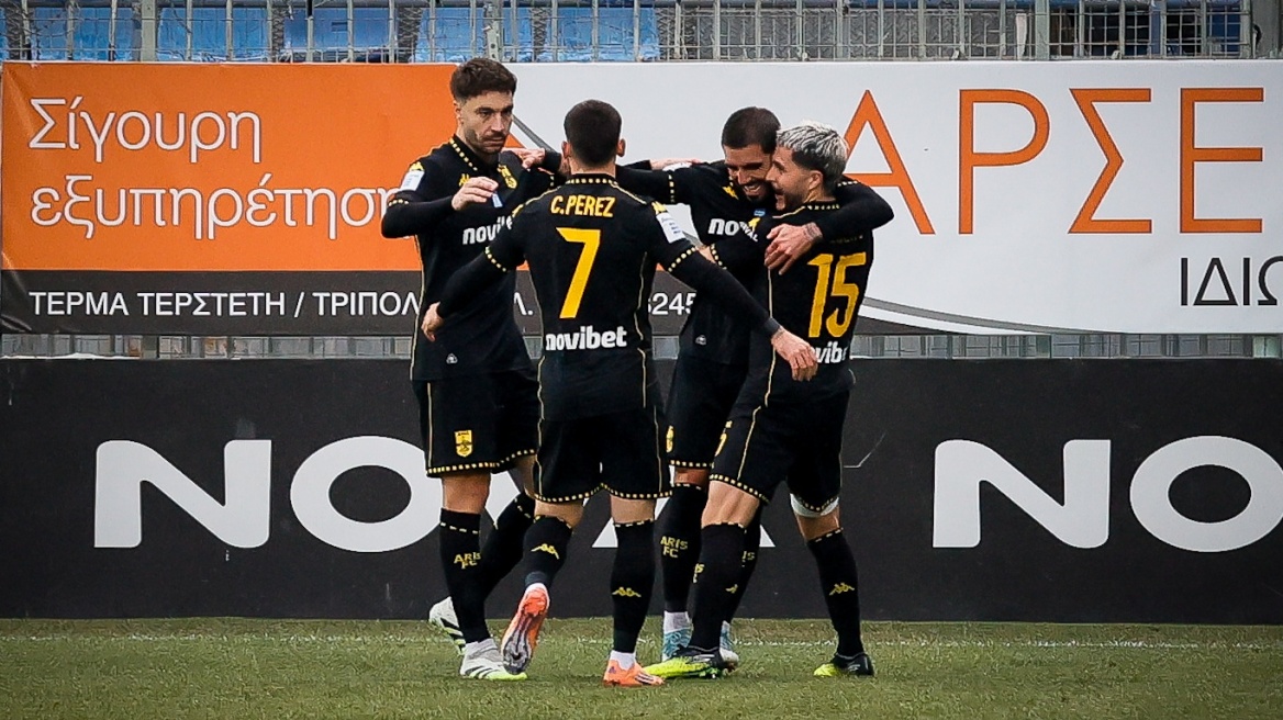 «Απόδραση» του Άρη από την Τρίπολη, 0-1 με «ήρωα» τον Αθανασιάδη, δείτε το γκολ
