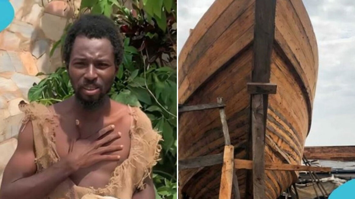 Ο «Σύγχρονος Νώε»: Γκανέζος προφήτης χτίζει κιβωτούς για να σώσει την ανθρωπότητα από πλημμύρα που ξεκινά τα Χριστούγεννα (vid)