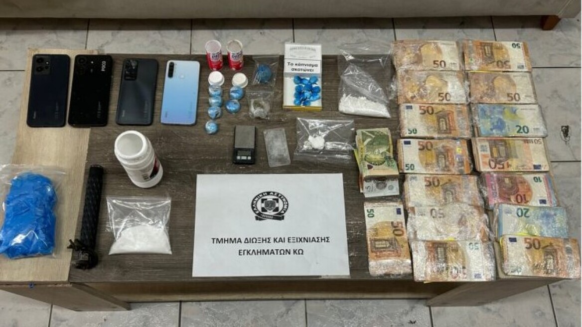 Εξαρθρώθηκε συμμορία που διακινούσε ποσότητες κοκαΐνης και κάνναβης στην Κω