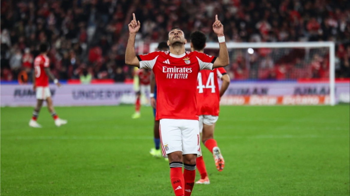 Μπενφίκα - Φαμαλικάο 1-0: Την ξελάσπωσε πάλι ο Παυλίδης και ισοφάρισε το ρεκόρ του θρυλικού Εουσέμπιο, δείτε το γκολ