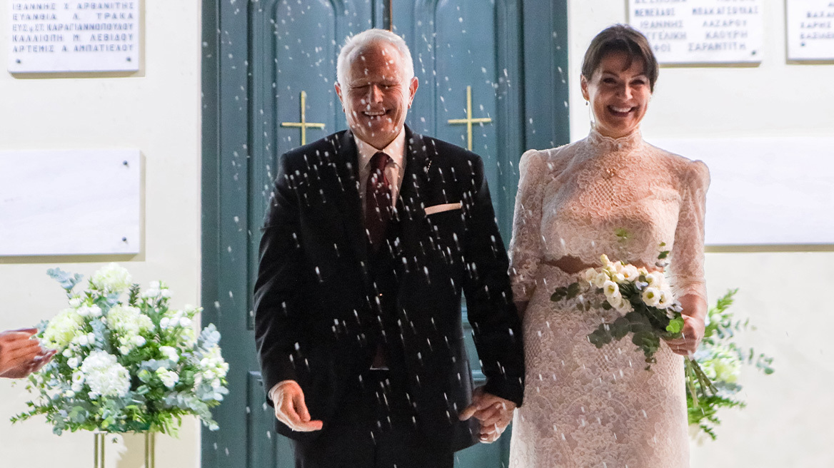 Γιάννης Ραγκούσης και Μαρίνα Κοντοτόλη παντρεύτηκαν στην Αγία Σοφία Ακροπόλεως - Δείτε βίντεο φωτογραφίες
