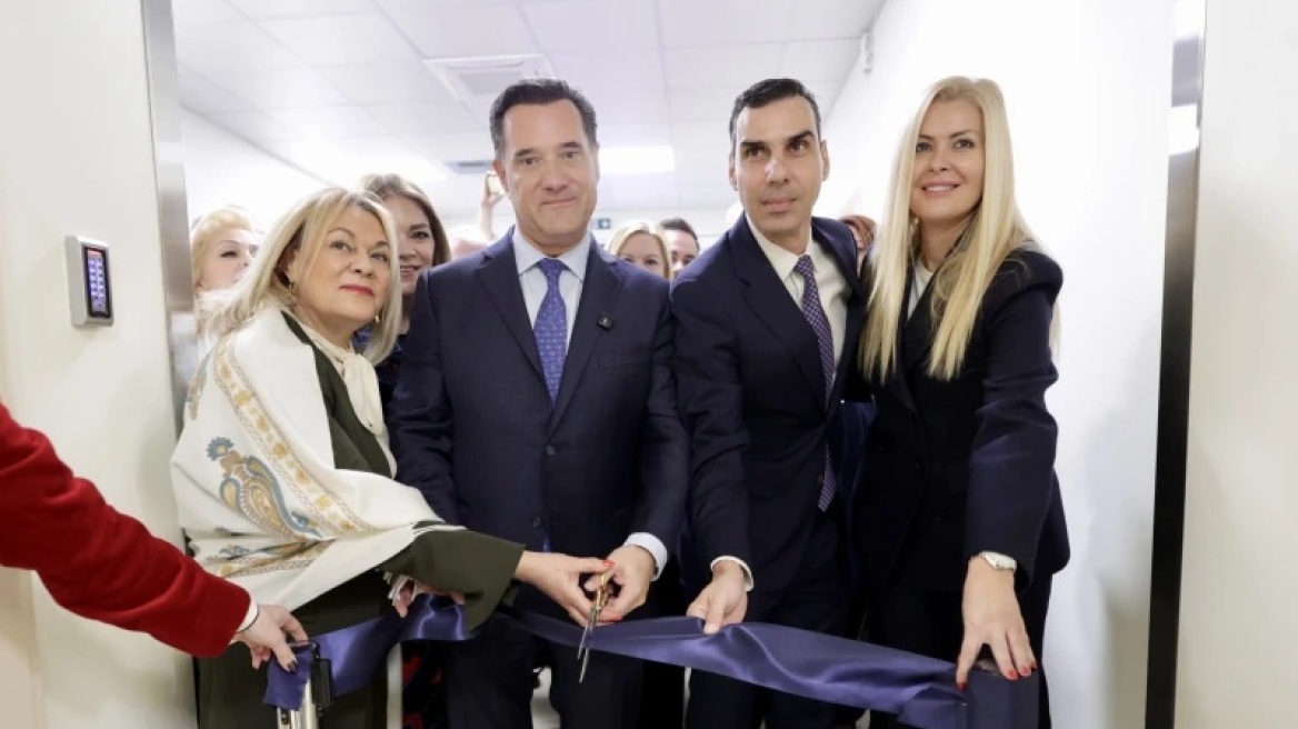 Εγκαινιάστηκε, παρουσία Γεωργιάδη, το νέο ΤΕΠ 13 θέσεων στο νοσοκομείο «Έλενα Βενιζέλου»
