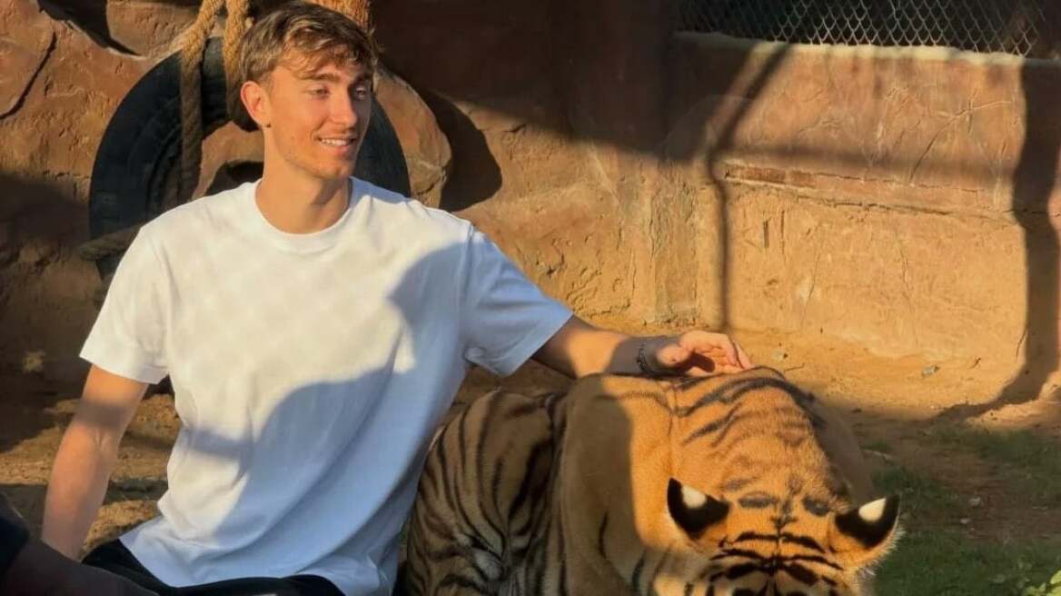 Ντιν Χούισεν: Έδωσε μάχη με τίγρη ο νεαρός άσος της Ρεάλ Μαδρίτης, δείτε βίντεο και φωτογραφίες 