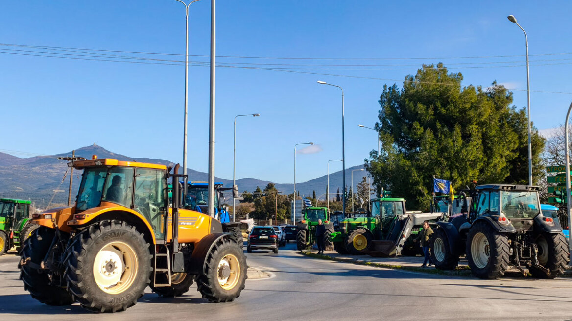 Ποιοι δρόμοι είναι ανοιχτοί από τα αγροτικά μπλόκα και πού υπάρχουν εκτροπές, δείτε αναλυτικά