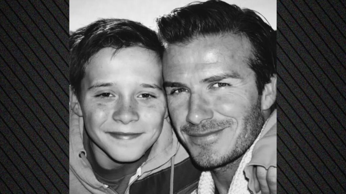 Ο Ντέιβιντ Μπέκαμ δημοσίευσε φωτογραφία με τον γιο του, Μπρούκλιν: Σας αγαπώ όλους πάρα πολύ, έγραψε