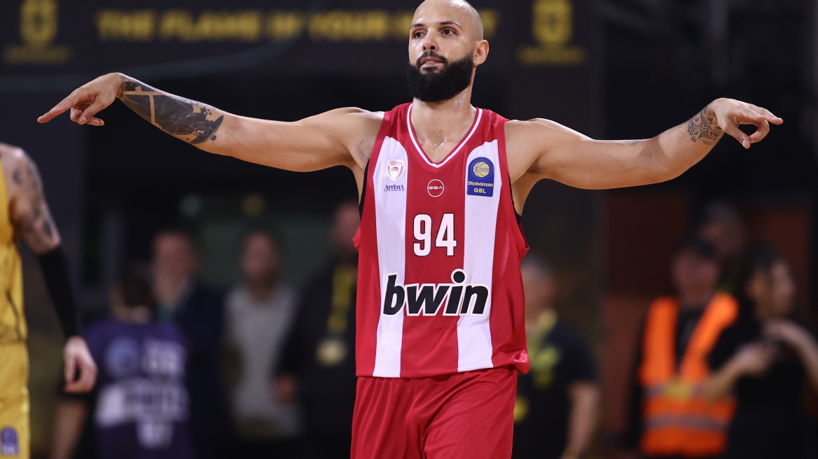 Πέρασε δύσκολα από την Θεσσαλονίκη ο Ολυμπιακός, 95-84 τον Άρη