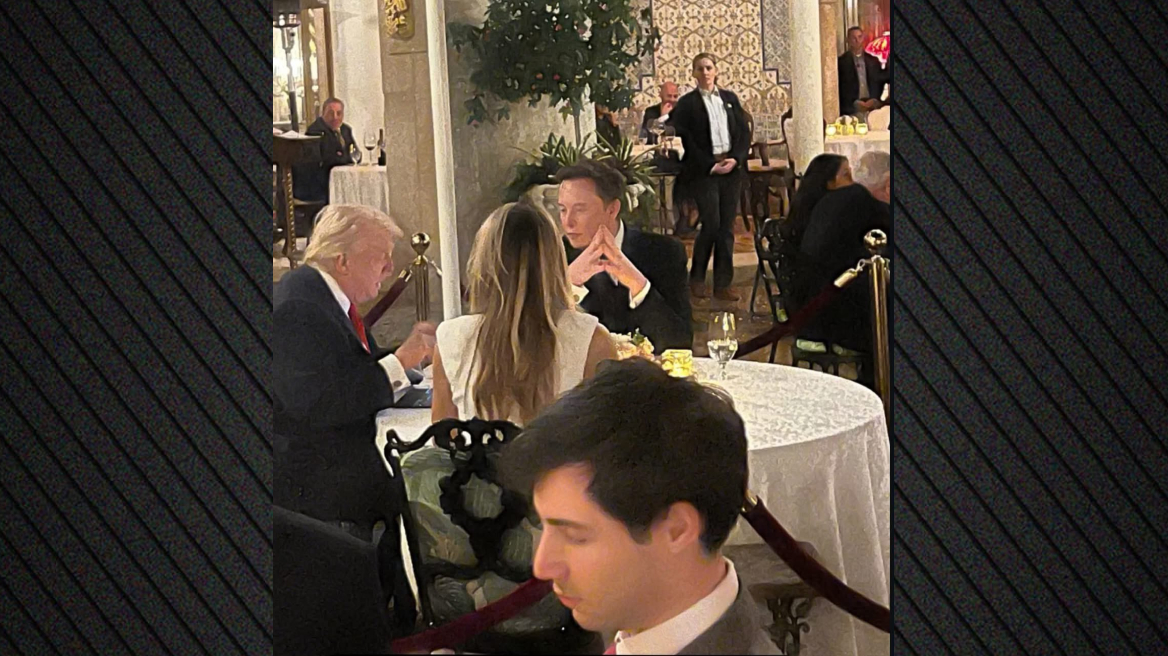 Δείπνο Μασκ και Τραμπ στο Μαρ-Α-Λάγκο μετά από μήνες ψυχρών σχέσεων