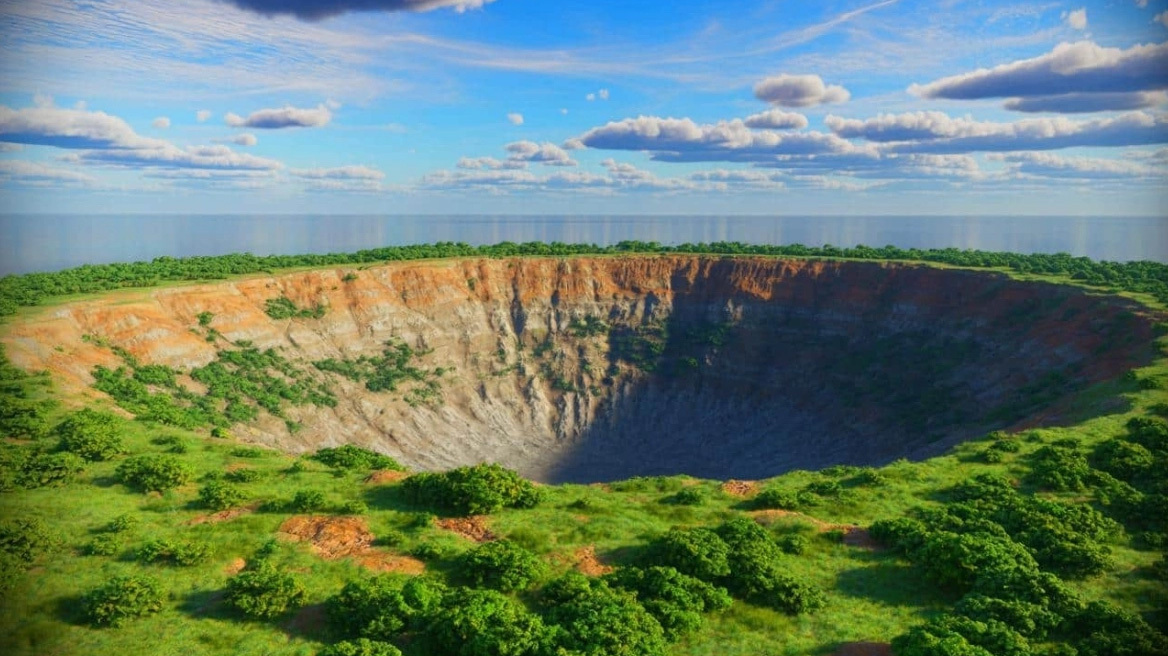 Αυτός είναι ο γιγάντιος κρατήρας που κρυβόταν στη Γη όλο αυτό το χρόνο
