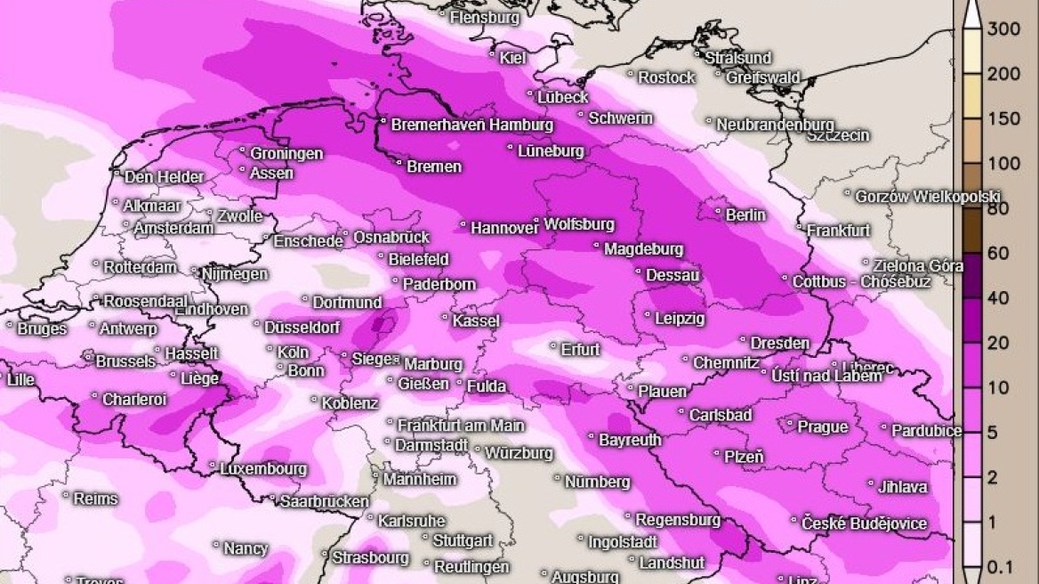 Η Γερμανία προετοιμάζεται για την κακοκαιρία «Elli» - Έρχεται επιδείνωση στα βόρεια και βορειοανατολικά