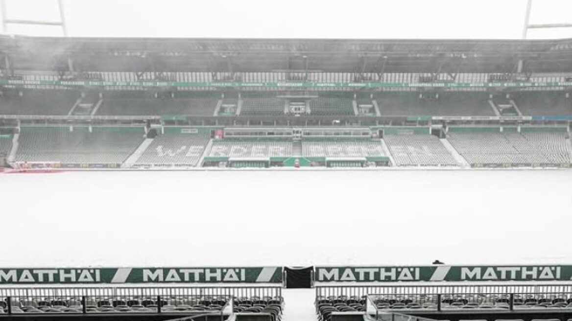 Bundesliga: Αναβλήθηκε το Βέρντερ - Χόφενχαϊμ και το Ζανκτ Πάουλι - Λειψία λόγω χιονόπτωσης