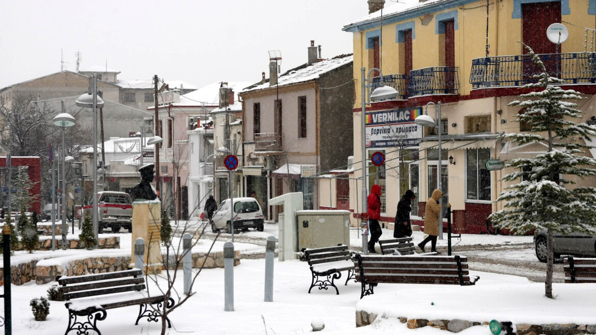 Κλειστά τα σχολεία σε Φλώρινα, Αμύνταιο και Πρέσπες τη Δευτέρα λόγω της κακοκαιρίας