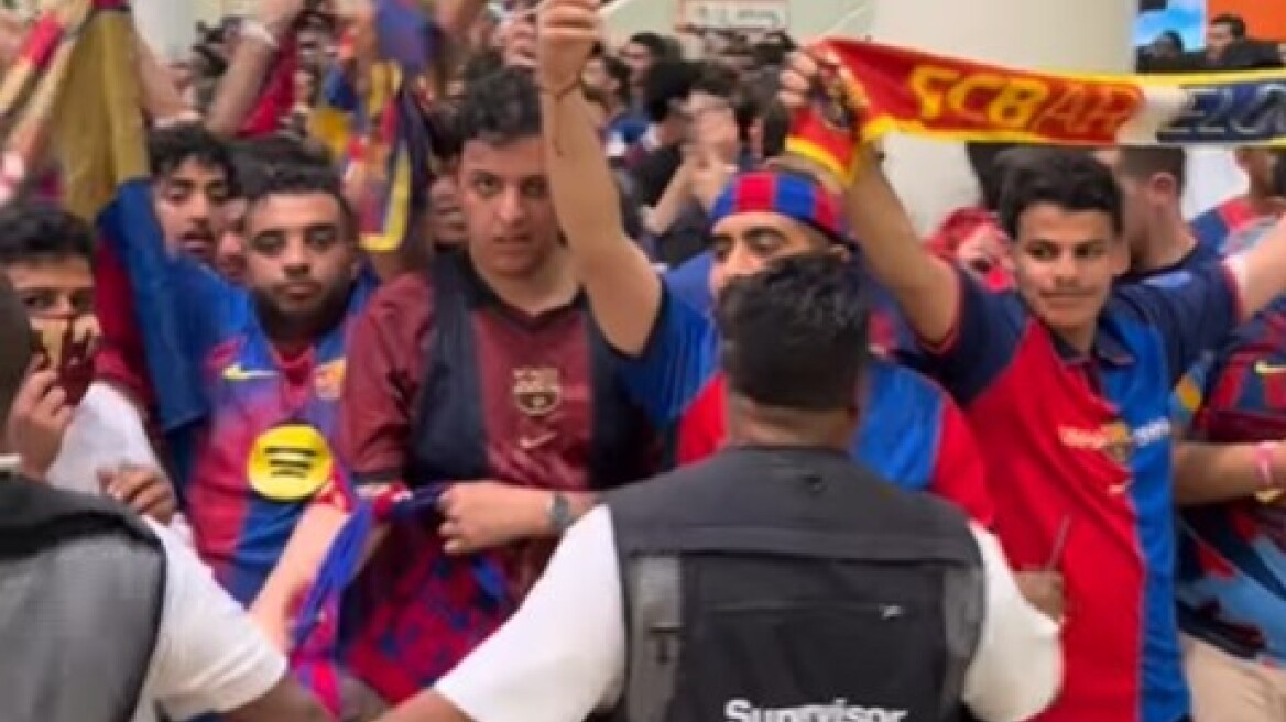 Μπαρτσελόνα - Ρεάλ Μαδρίτης: Το... αραβικό Clasico άναψε νωρίς στις κερκίδες, δείτε βίντεο