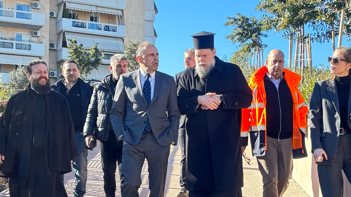 Επίσκεψη Γεραπετρίτη στο «Ιωνικό Κέντρο» της Ι.Μ. Νέας Ιωνίας