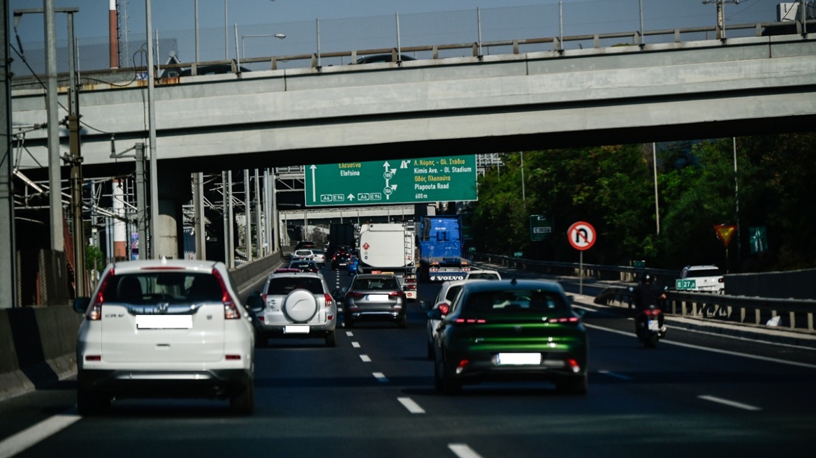 Κυκλοφοριακές ρυθμίσεις λόγω εργασιών στην Αττική Οδό στην περιοχή της Παλλήνης