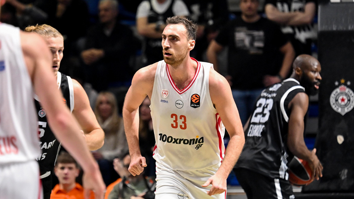 Παρτίζαν - Ολυμπιακός 66-104: «Ερυθρόλευκο» πάρτι στο Βελιγράδι, βίντεο 