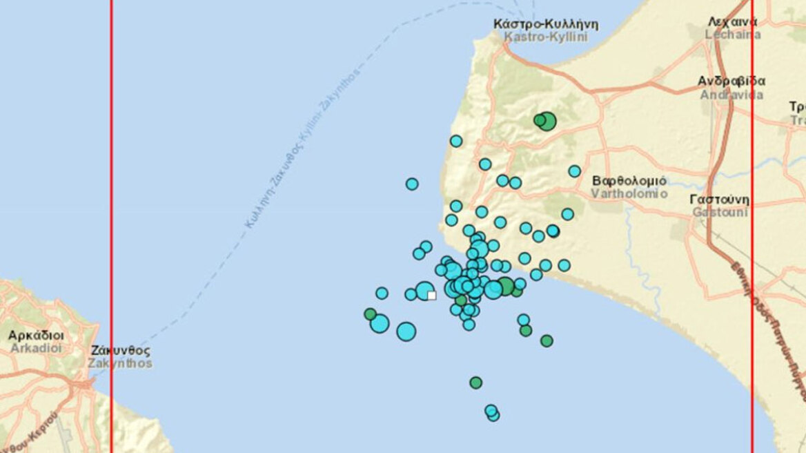 Συστάδα σεισμών στην Κυλλήνη, τι ανησυχεί τους ειδικούς - 3,5 Ρίχτερ η ισχυρότερη δόνηση