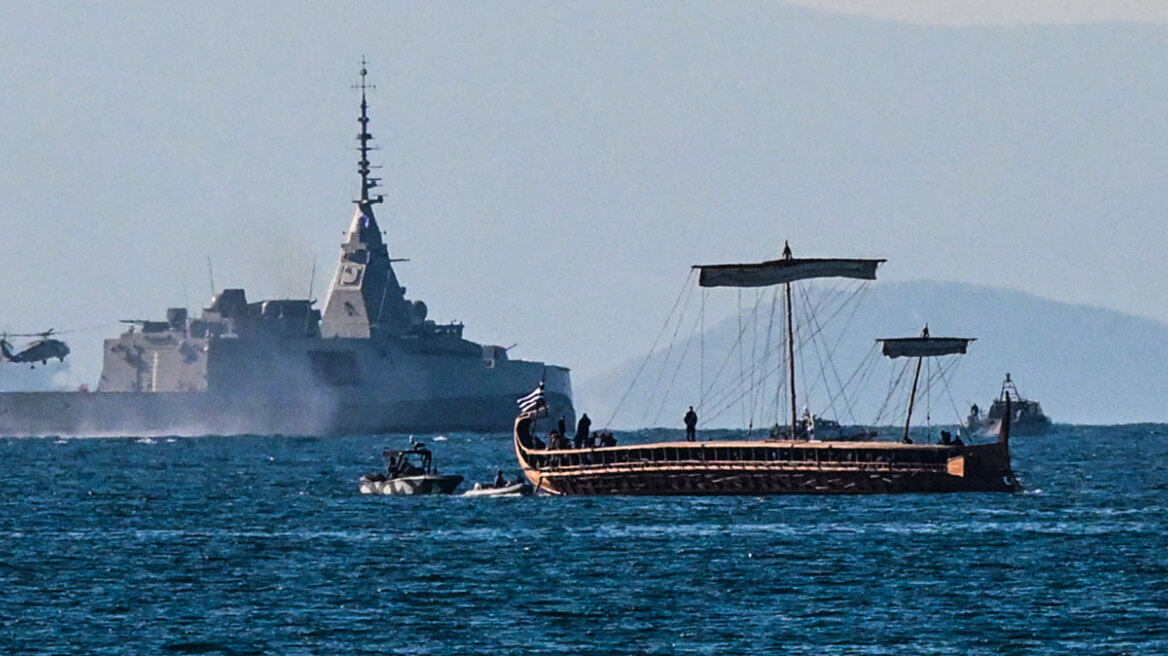 Το Πολεμικό Ναυτικό υποδέχθηκε τη φρεγάτα «Κίμων» - Μητσοτάκης: Χρέος μου να παραδώσω μία πατρίδα ασφαλέστερη απ’ ό,τι την παρέλαβα