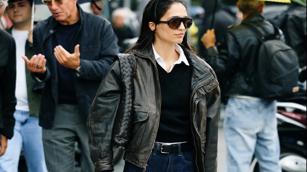 Δερμάτινο τζάκετ: Πέντε φρέσκες ιδέες για να το φορέσετε αυτή τη σεζόν
