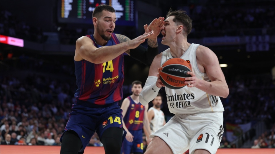 Euroleague: Θρίαμβος της Ρεάλ στο clasico, δεν αφήνει την κορυφή η Χαποέλ, δείτε βίντεο