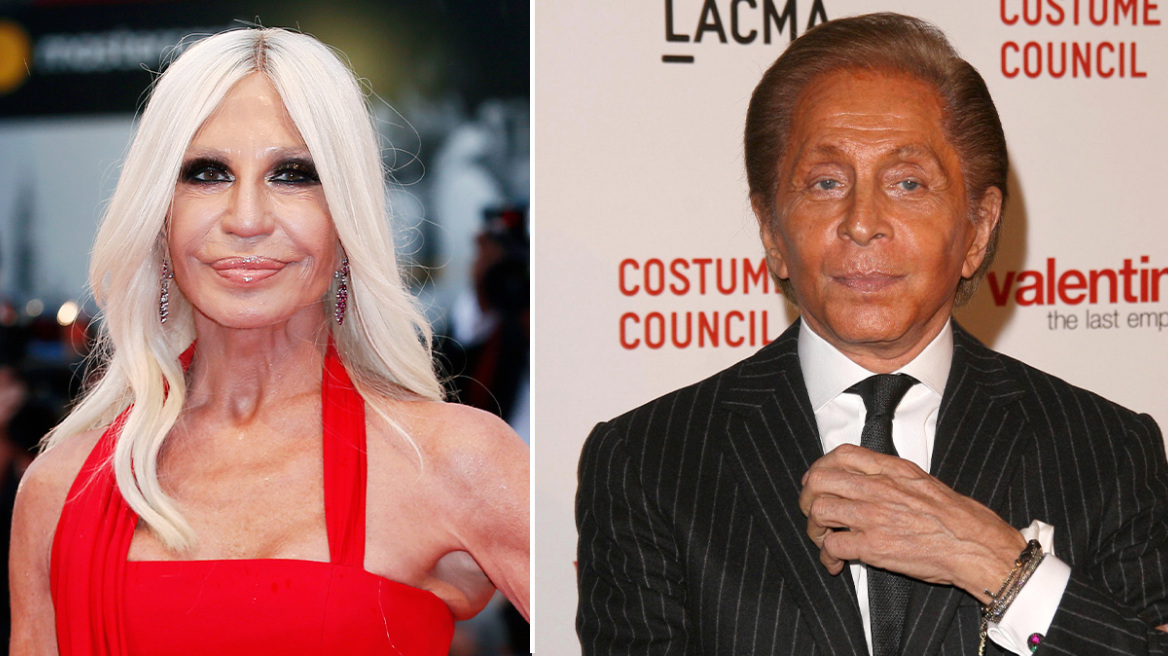 Η Ντονατέλα Βερσάτσε αποχαιρετά τον Βαλεντίνο: Σήμερα χάσαμε έναν αληθινό μαέστρο
