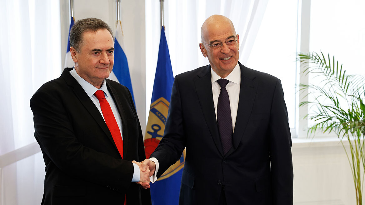 Δένδιας: Συμμαχία Ελλάδας και Ισραήλ για την αντιμετώπιση drones και υποβρυχίων - Προειδοποίηση Κατζ στην Τουρκία και για το Αιγαίο