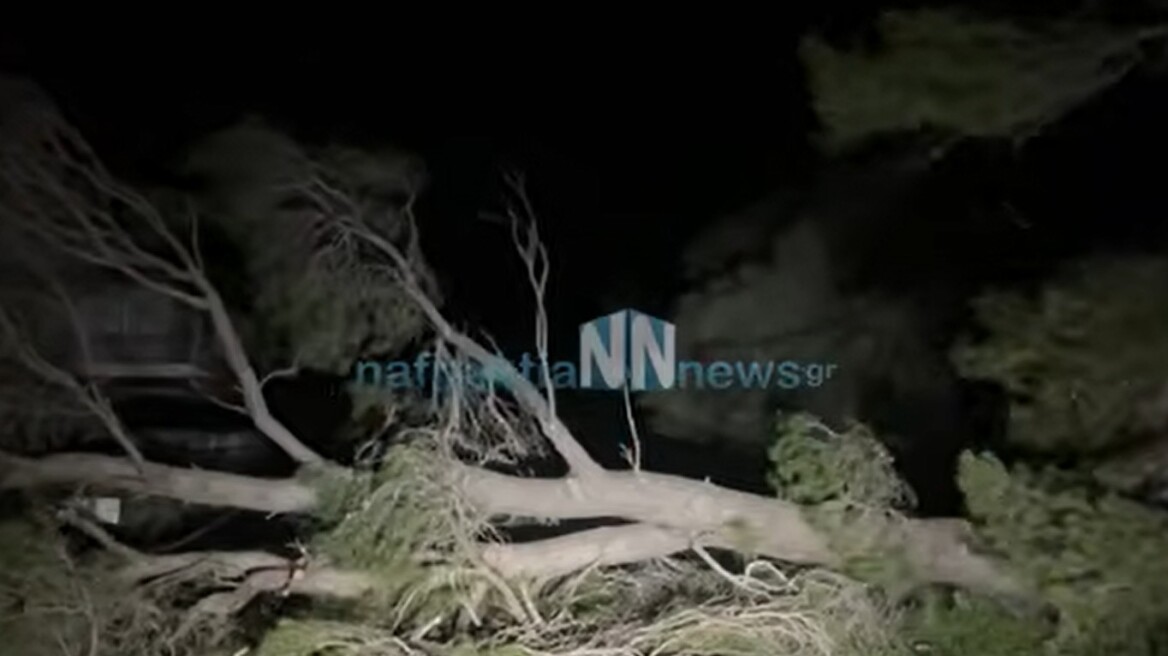 H κακοκαιρία σαρώνει τη Δυτική Ελλάδα: Στο σκοτάδι χωριά στη Ναυπακτία, περιορισμοί στην κυκλοφορία στη γέφυρα Ρίου - Αντιρρίου