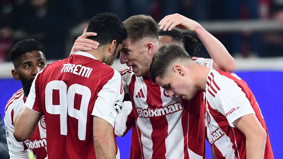 Ολυμπιακός - Λεβερκούζεν 2-0: Υπέταξε τους Γερμανούς και «βλέπει» πρόκριση στα play offs του Champions League, δείτε τα γκολ 