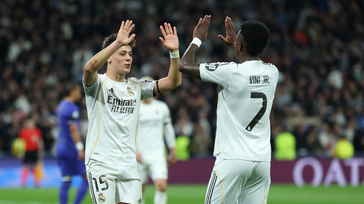 Champions League: Η Ρεάλ Μαδρίτης διέλυσε 6-1 την Μονακό, η Άρσεναλ άλωσε το Μιλάνο 1-3 την Ίντερ, δείτε τα γκολ 
