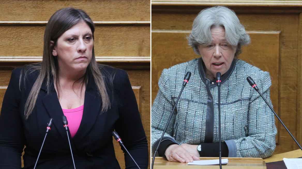 Μπάχαλο στη Βουλή για τη διακομματική  των αγροτών: Η Κωνσταντοπούλου κατέβασε τη Λινού από το βήμα, δείτε βίντεο