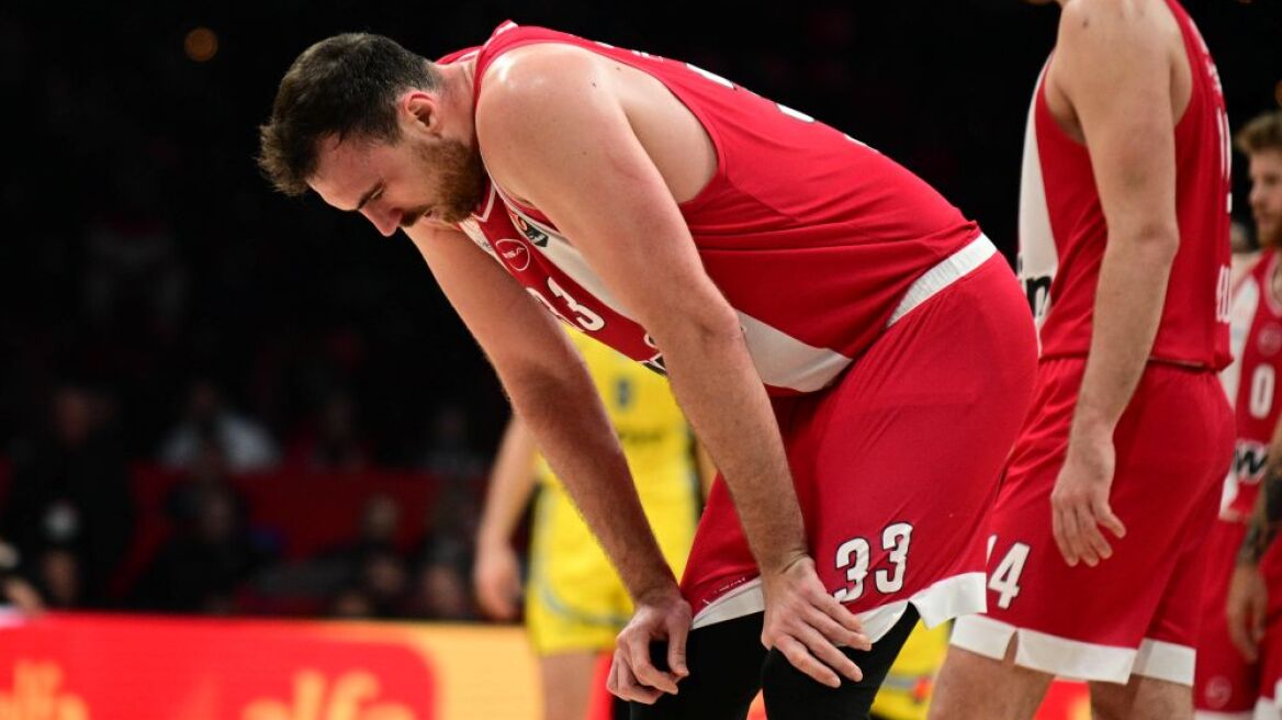 Ολυμπιακός: Χωρίς Μιλουτίνοφ στην Πόλη για τον αγώνα με την Εφές