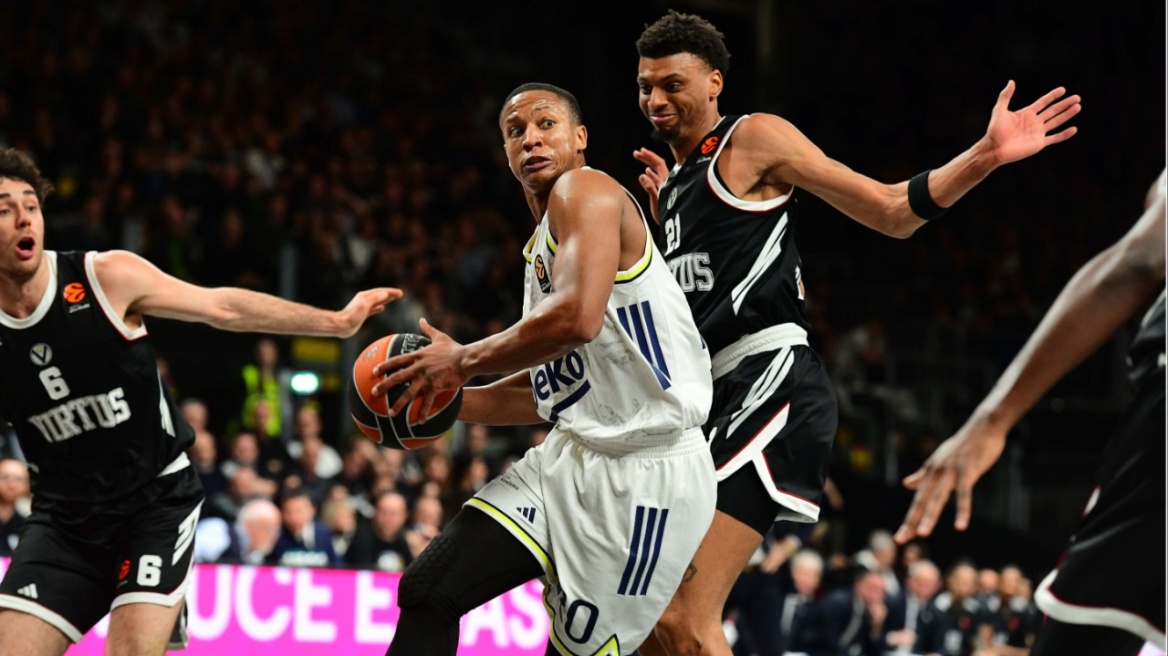 Euroleague: «Σκαρφάλωσε» στη 2η θέση η Φενερμπαχτσέ, 85-80 την Βίρτους στη Μπολόνια 