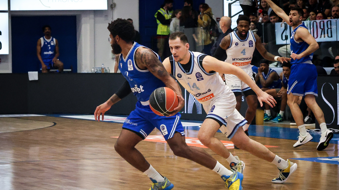 Μύκονος - Ηρακλής 83-80: Βαθμολογική «ανάσα» για τους νεοφώτιστους, δείτε βίντεο