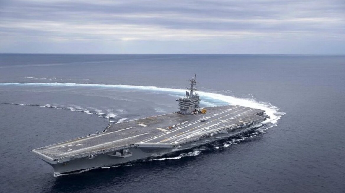 Το αεροπλανοφόρο Αβραάμ Λίνκολν έφθασε στη Μέση Ανατολή