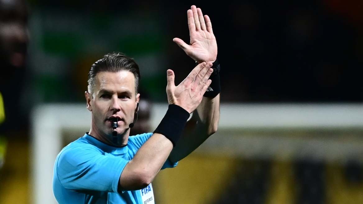 Super League: Ο elite Ντάνι Μάκελι θα σφυρίξει το ΑΕΚ-Ολυμπιακός για την 19η αγωνιστική