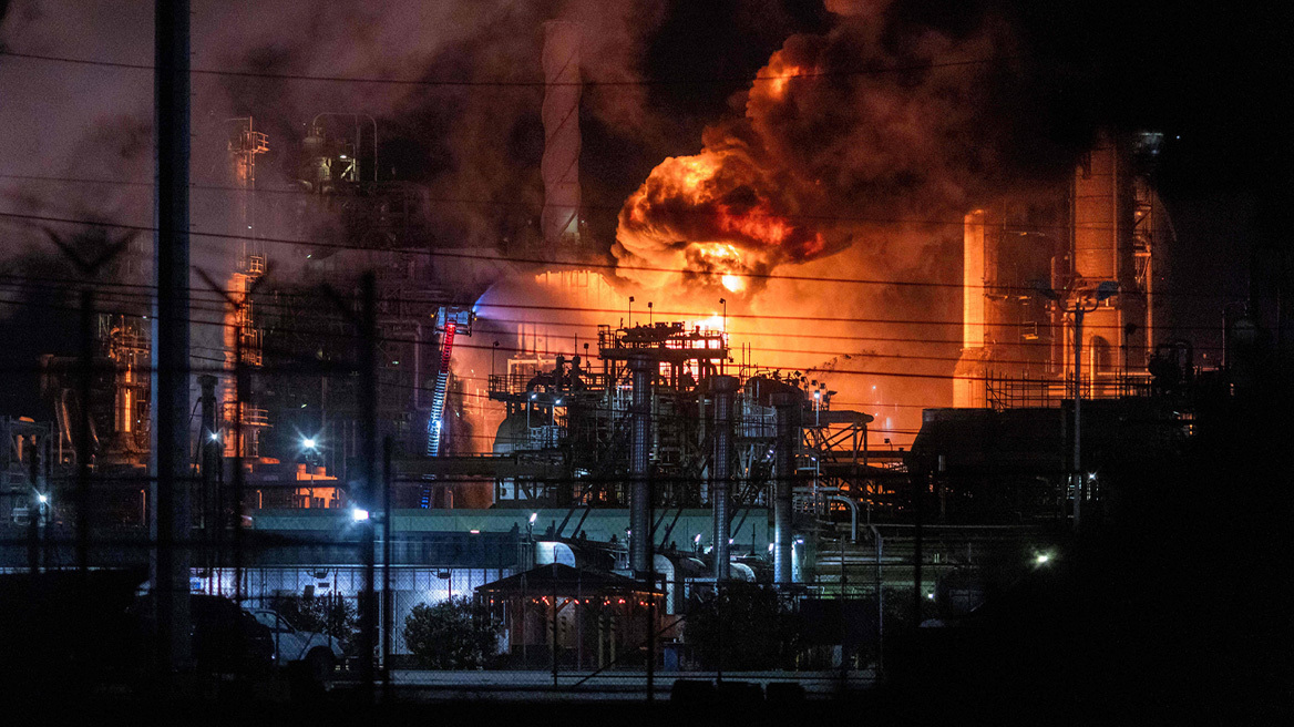 Έκρηξη σε διυλιστήριο στη Νικομήδεια της Τουρκίας, δείτε βίντεο