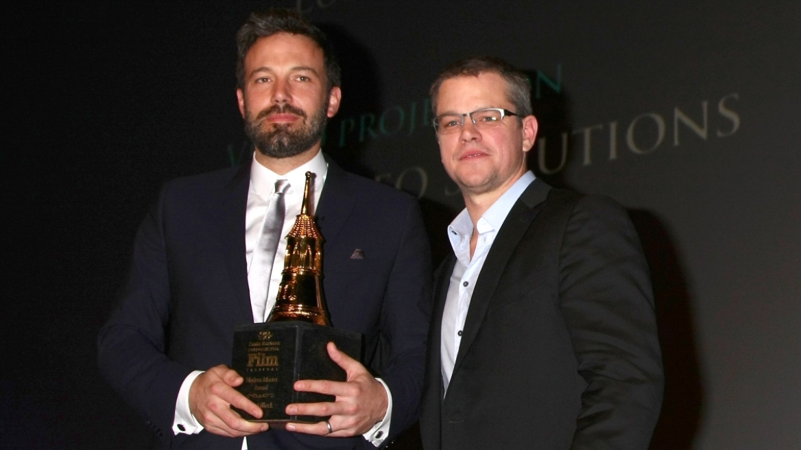 Ματ Ντέιμον για Μπεν Άφλεκ: Έχουμε περάσει από διαφορετικές φάσεις, διαμορφωθήκαμε μαζί ως άνθρωποι