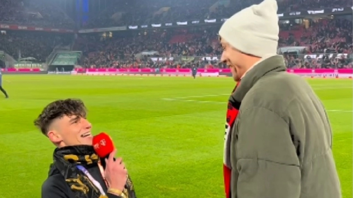 Διαιτητής στη Γερμανία έκανε πρόταση γάμου στον σύντροφό του και αποθεώθηκε στο γήπεδο της Κολωνίας, δείτε βίντεο
