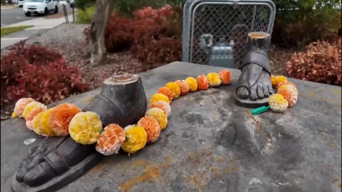 Έκλεψαν άγαλμα του Μαχάτμα Γκάντι 420 κιλών στη Μελβούρνη, δείτε βίντεο 