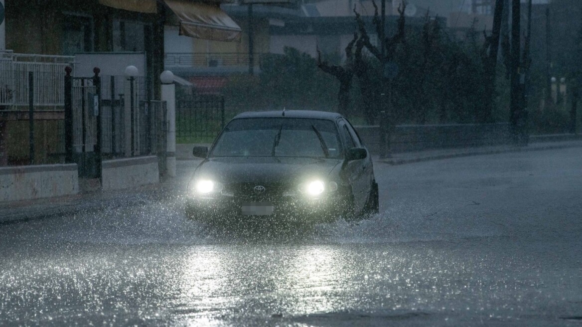 Στην Ανδρίτσαινα το μεγαλύτερο ύψος βροχής: Εκ νέου συστάσεις της Πολιτικής Προστασίας λόγω κακοκαιρίας