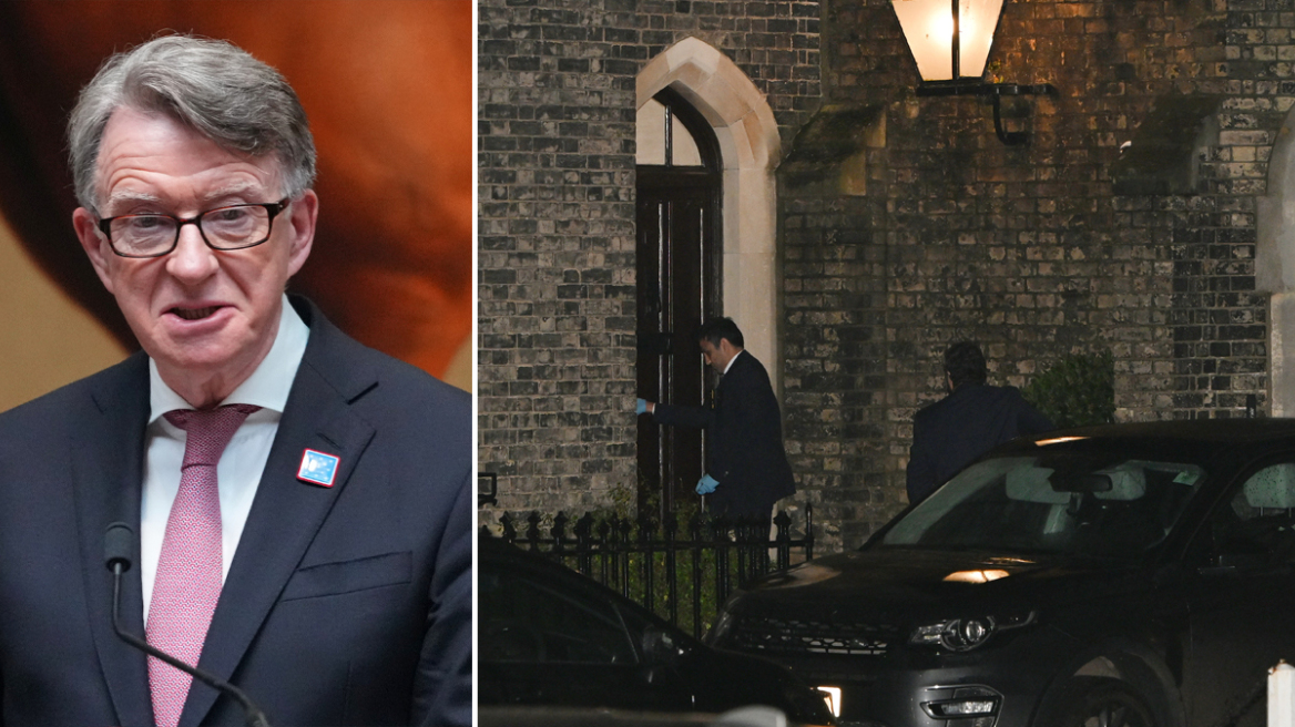 Στη δίνη του σκανδάλου Μάντελσον η Βρετανία: Έφοδος της αστυνομίας σε σπίτια του πρώην υπουργού, που διοχέτευε ευαίσθητες πληροφορίες στον Επστάιν