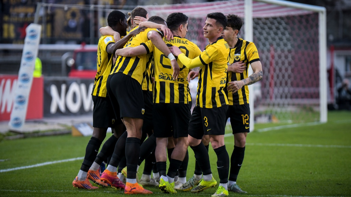 Με κυριαρχική εμφάνιση και ξέσπασμα στο β΄ημίχρονο η ΑΕΚ 0-4 στις Σέρρες, δείτε τα γκολ