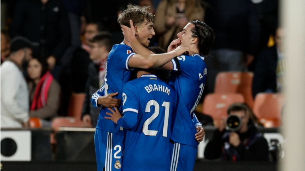 La Liga Βαλένθια-Ρεάλ 0-2: Η Βασίλισσα «άλωσε» το Μεστάγια και παρέμεινε στο κυνήγι της Μπαρτσελόνα, δείτε τα γκολ 