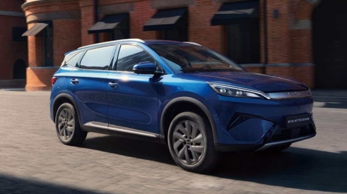 Ιδού το νέο BYD Atto 3 Evo