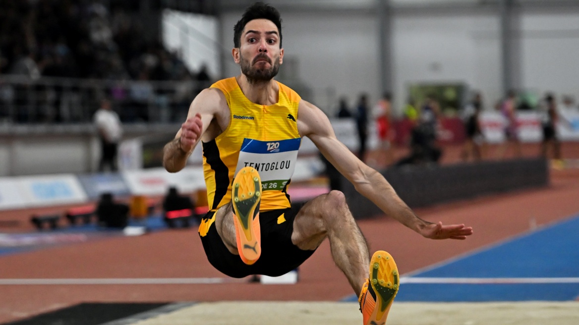 Στίβος: «Πέταξε» στα 8,27 μ. ο Τεντόγλου στο Βελιγράδι - Φετινό ρεκόρ και μήνυμα επιστροφής στην κορυφή
