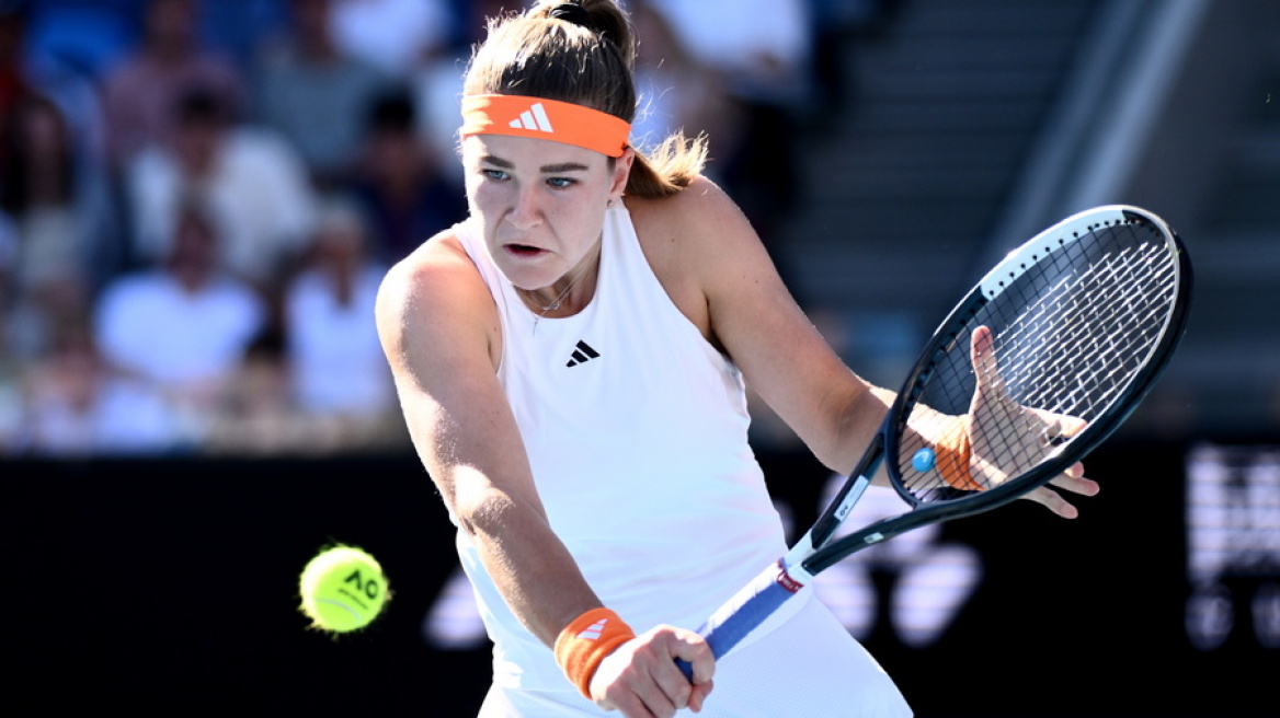 Μαρία Σάκκαρη: Κόντρα στη Μούχοβα για μια θέση στον τελικό του Qatar Open 