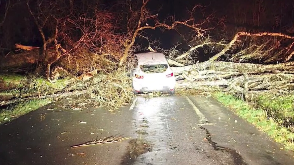 Ένας νεκρός και 850.000 σπίτια χωρίς ρεύμα από την καταιγίδα Nils που σάρωσε τη Γαλλία 