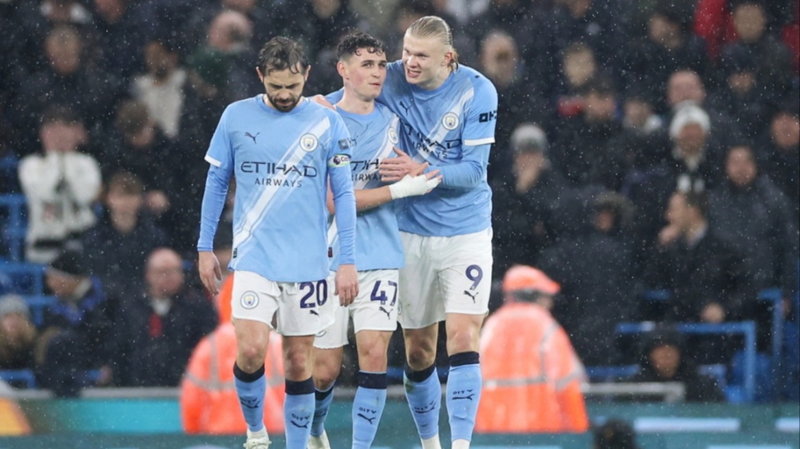 Η Σίτι «καθάρισε» τη Φούλαμ με τριάρα από το πρώτο ημίχρονο και συνεχίζει την καταδίωξη της Άρσεναλ, δείτε τα γκολ